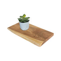 WANDREGAL AMANDA - Beige/Naturfarben, Holz (30/3/20cm) - SAM