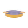 SERVIERTABLETT Double Funky 27/20/3 cm - Lila, Metall (20/3/27cm) - Present Time