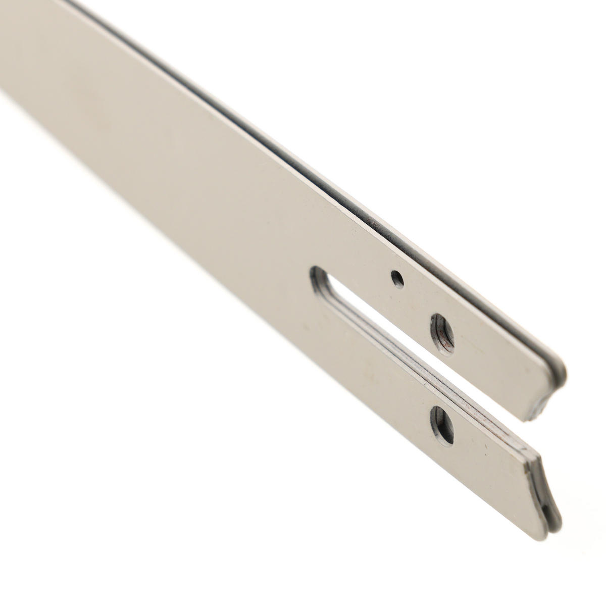 FÜHRUNGSSCHIENE Universal - 35,5 cm, 12 Zoll, Teilung 3/8 Zoll, Nutbreite 1,3 mm, gehärteter Stahl, verschleißfeste Beschichtung - Multicolor, Kunststoff/Metall (10/10/10cm)