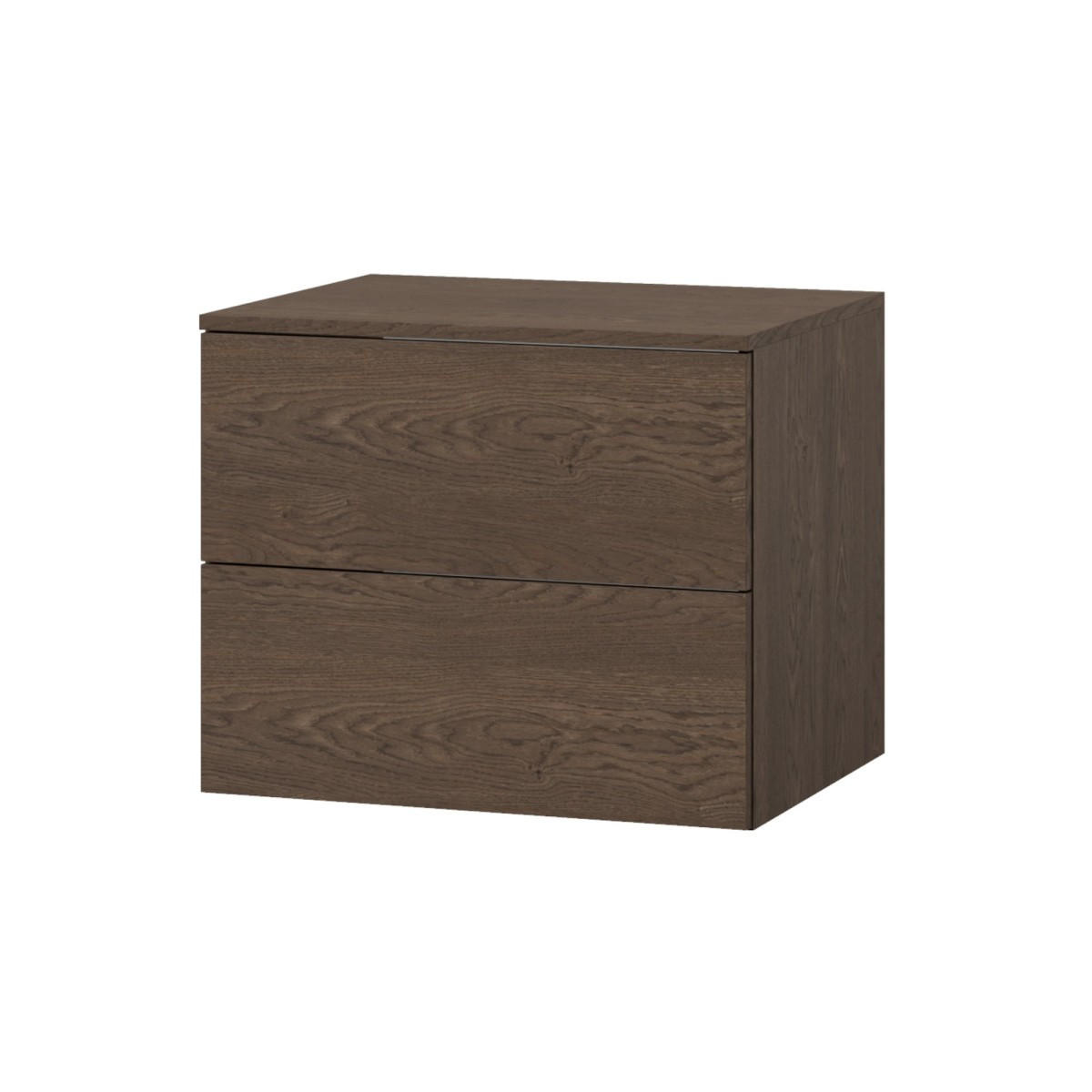 WASCHTISCHUNTERSCHRANK Color 2S 60 Baltic Storm - Walnussfarben, Holzwerkstoff (60/50/45cm) - mzm24