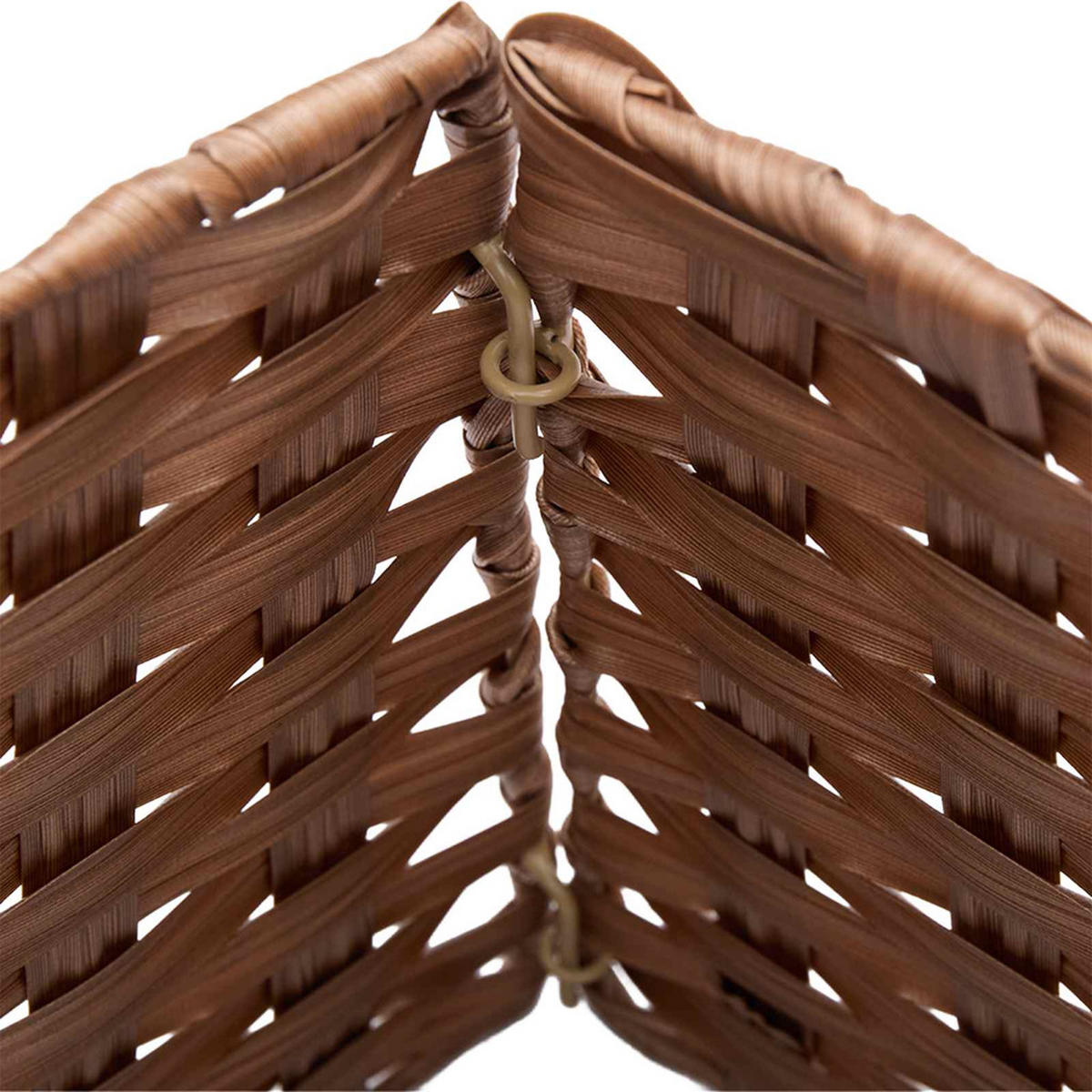 WEIHNACHTSBAUMKRAGEN 50/50/25 cm Braun Poly-Rattan - Braun, Holzwerkstoff (50/25/50cm) - vidaXL