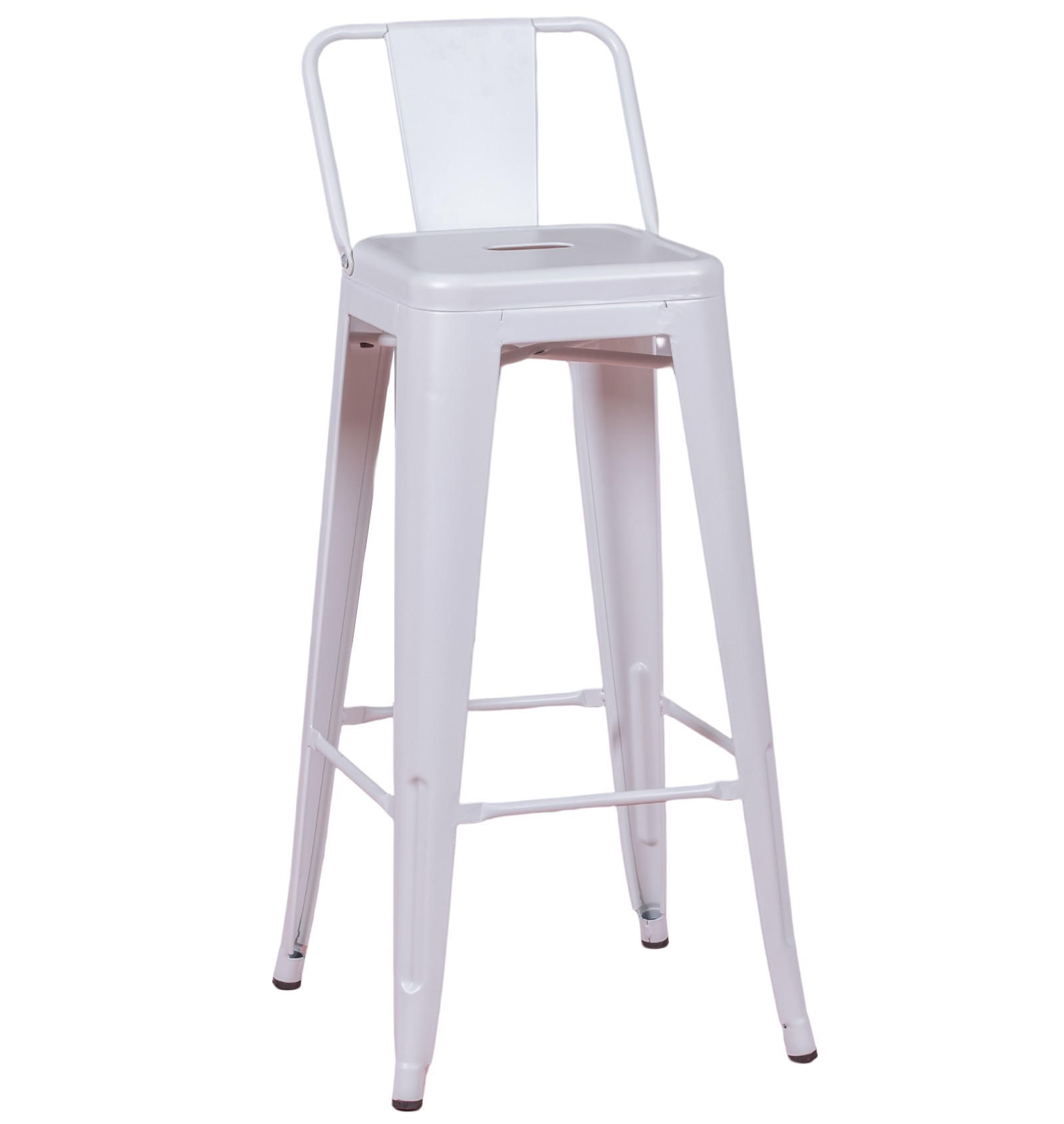 HOCKER Metall Weiß - Weiß, Metall (43/97/43cm) - Nest Dream