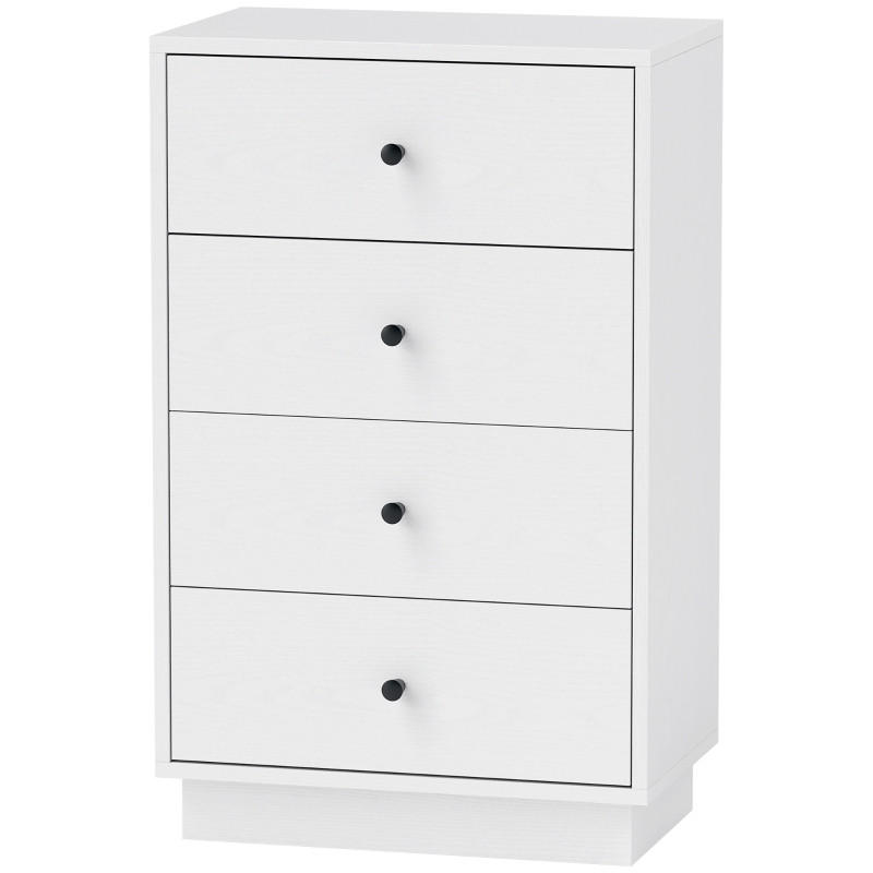 ComfortXL Kommode Weiß 47x75x29 cm