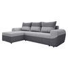 ECKSOFA Mader - Dunkelgrau/Schwarz, Holz/Kunststoff (260/140cm) - MIRJAN24