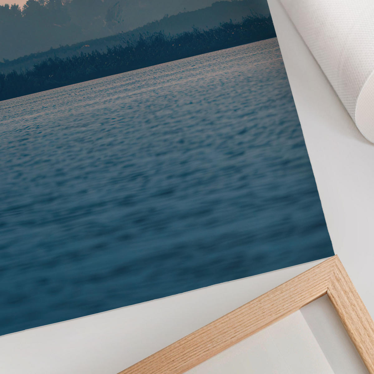 POSTER - 42x59 cm - Mana - Ein friedliches Panorama - Creme, Textil (42/59/0.1cm) - TULUP