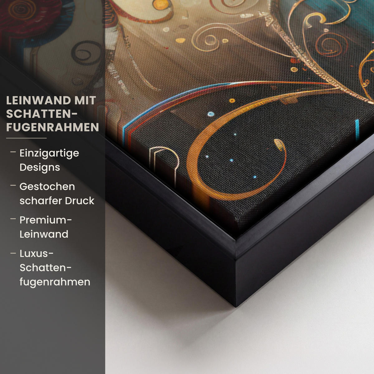 LEINWAND Bilder mit Rahmen - Baum - Baum des Lebens - Farbe - 50x70 - Braun, Textil (50/70cm) - MuchoWow