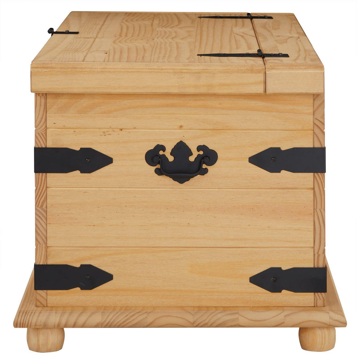 TRUHENBANK TEQUILA - Braun, Holz (92/50/45cm) - IDIMEX