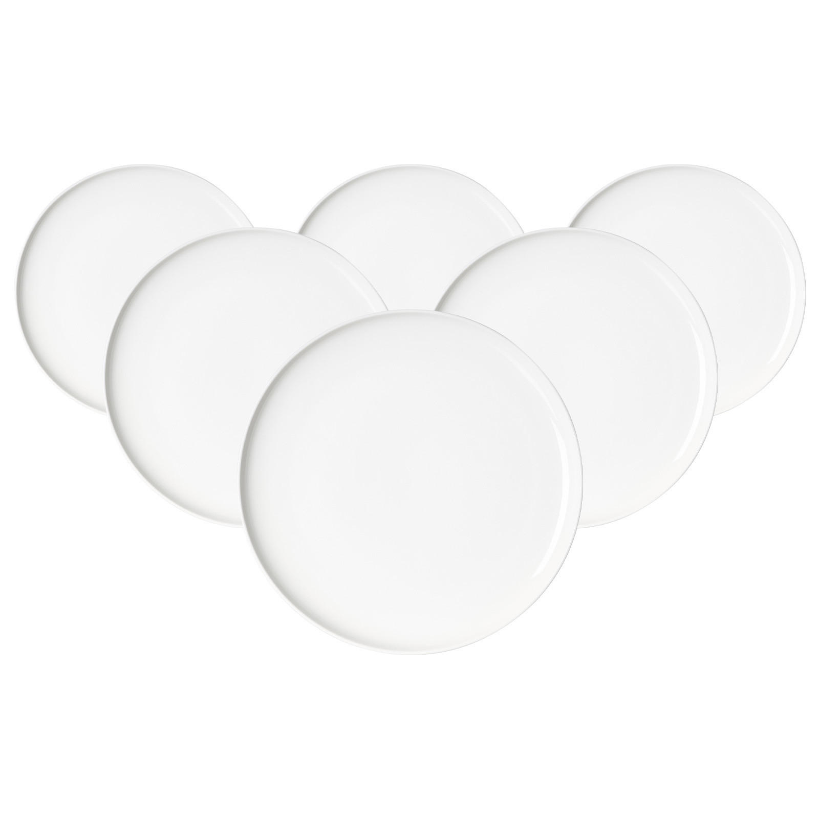 DESSERTTELLER Skagen weiß ø 21,5 cm 6er Set - Weiß, Keramik (21.5cm) - Ritzenhoff Breker
