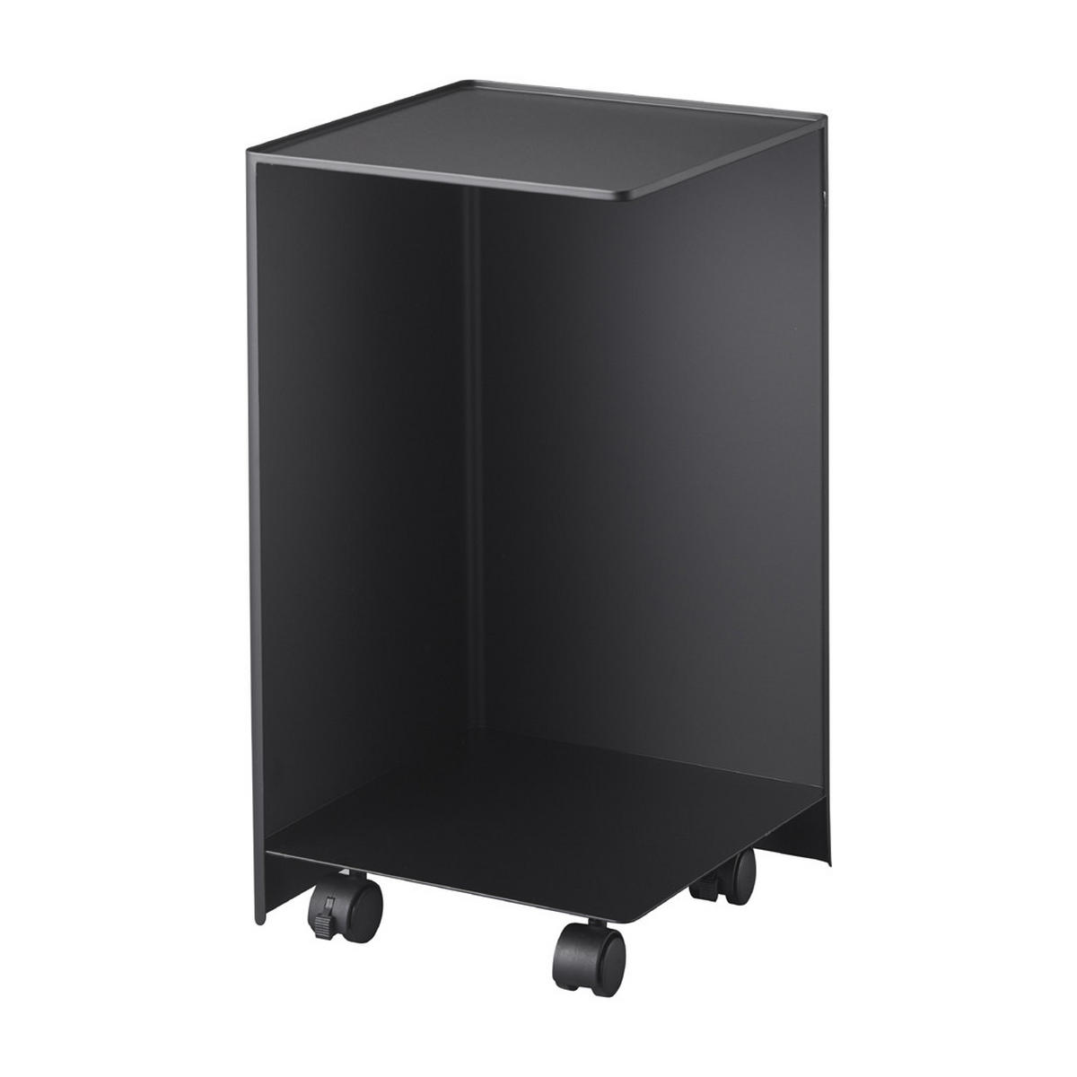 TOILETTENPAPIER-AUFBEWAHRUNG Tower schwarz 23/43/23 cm - Schwarz, Metall (23/43/23cm) - Yamazaki