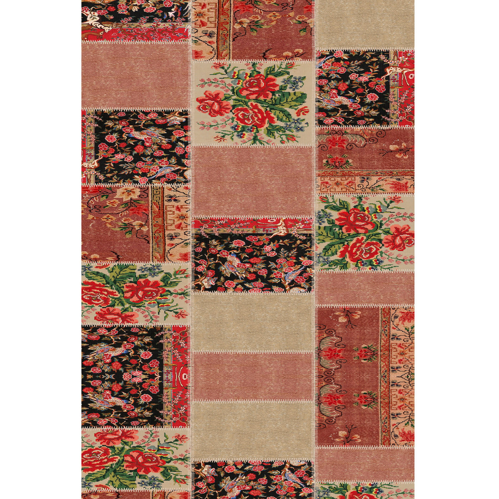 TEPPICH Zelda 200/300 cm - Multicolor, Textil (200/300cm) - Bamyum
