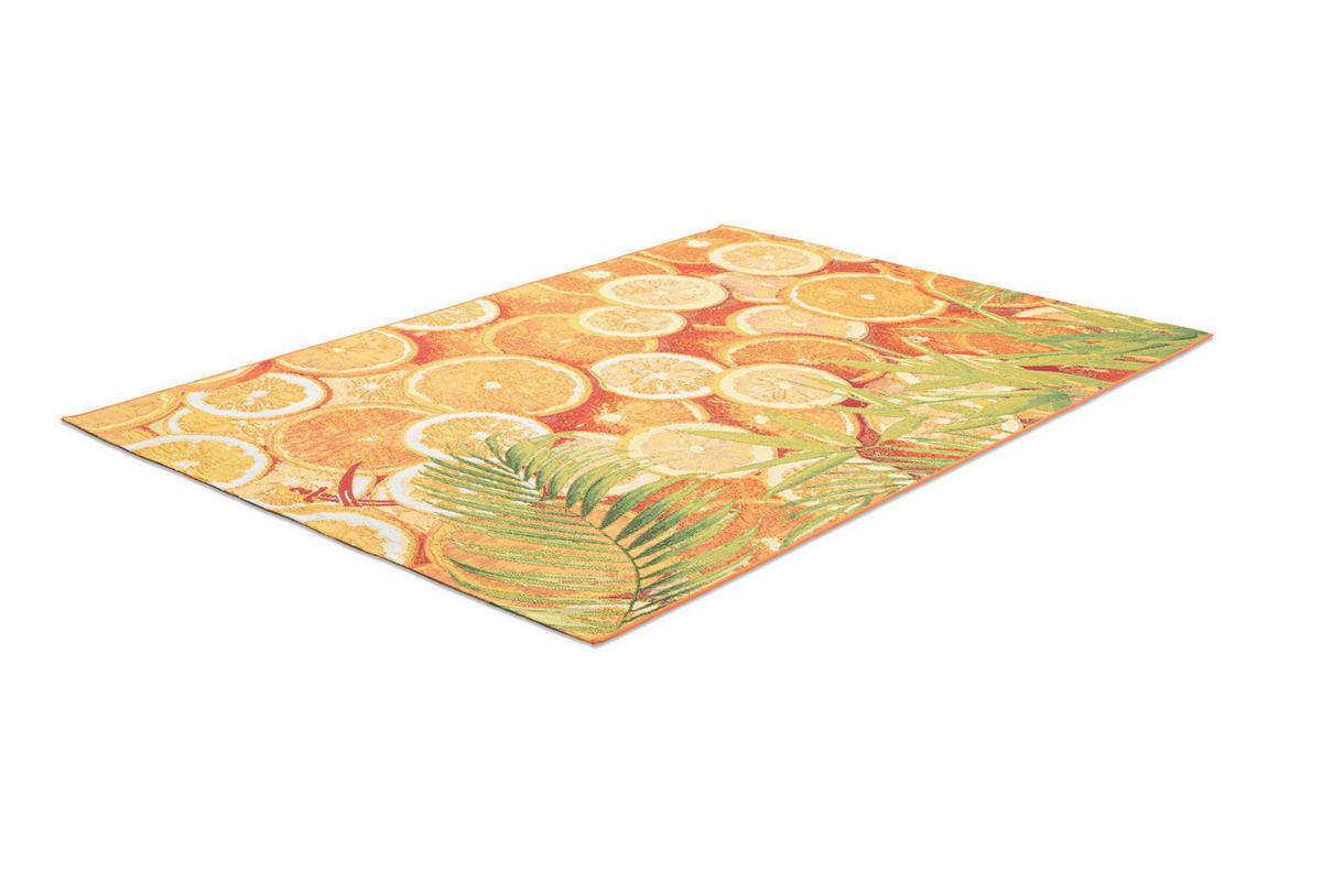 OUTDOORTEPPICH Rantum Beach 120x180 cm - Orange, Textil (120/180cm) - Sansibar SYLT