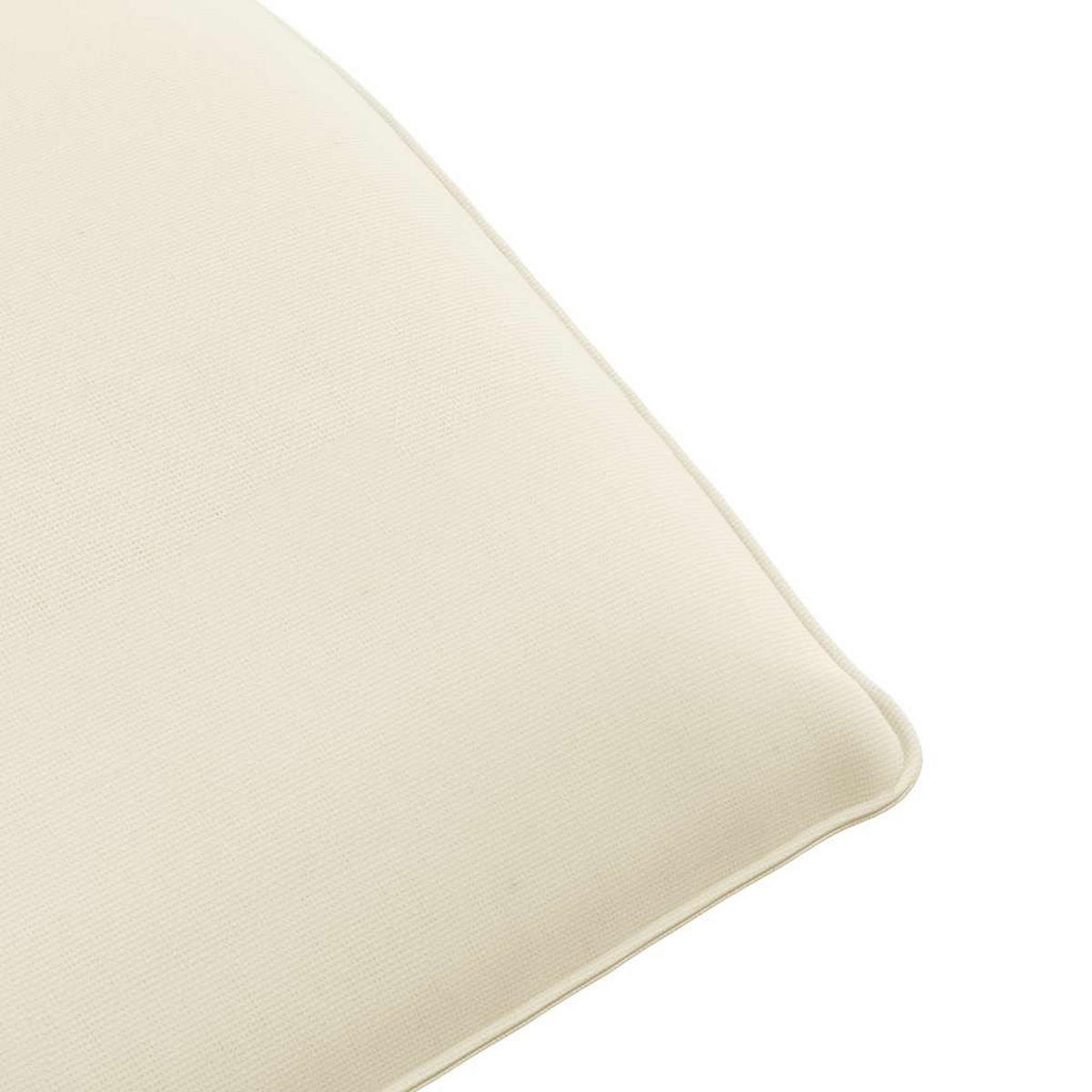 SONNENLIEGE Klappbar Creme 175/54/8.5 Cm Oxford-Gewebe - Creme, Textil (175/8.5/54cm) - vidaXL