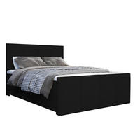 BOXBETT Milano Bonellfederkern inkl. 7-Zonen Topper T-30 - BOXBETT mit Bettkasten - Schwarz, Holz/Holzwerkstoff (180/200cm) - Best For Home