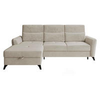 COLTAR Talia, Stanga LC-2R - bej/negru, material plastic/material textil (238/167cm) - MIRJAN24