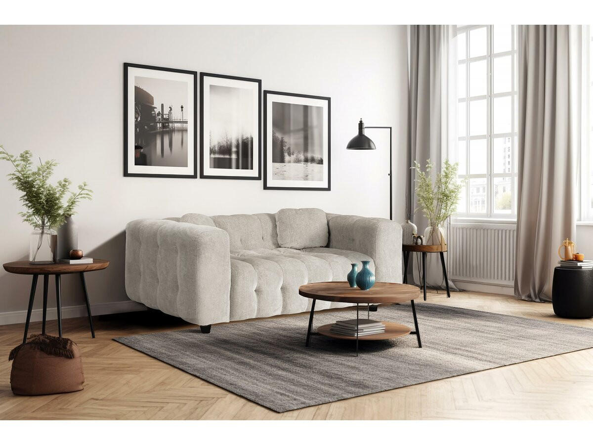 2-SITZER-SOFA Vendome Beige - Beige, Textil (170/70/97cm) - Habitat Garten