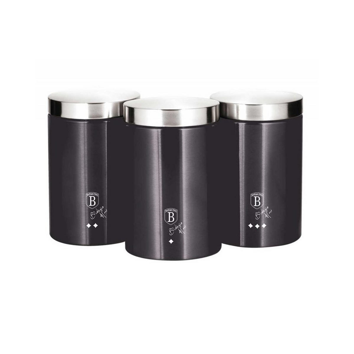BROTKASTEN Graphit 38/28/18.5 cm BH6732 - Graphitfarben, Metall (28/18.5/38cm) - Berlinger Haus