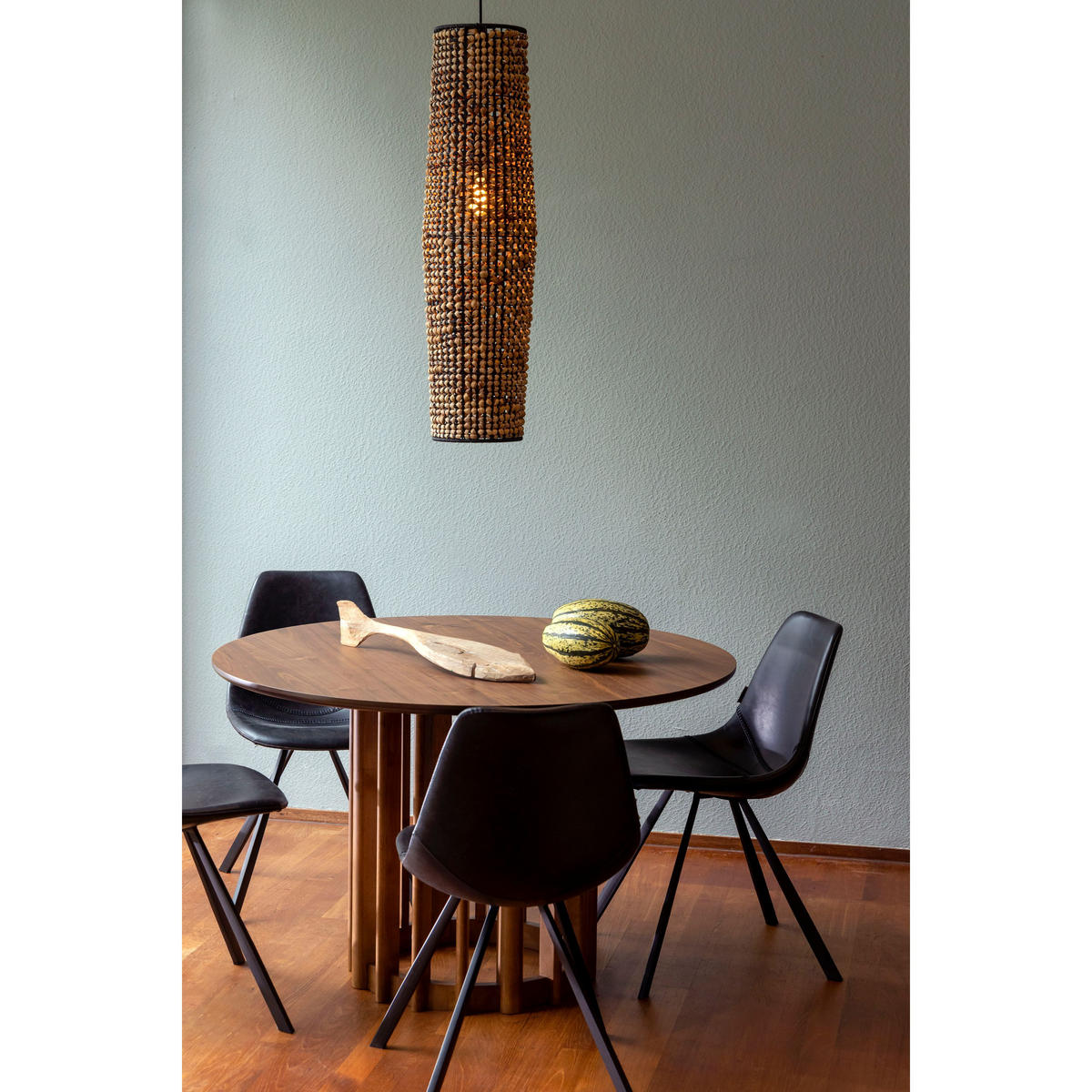 ESSTISCH Barlet Rund 120 cm Walnuss - Braun, Holz (120/120/75cm) - Dutchbone