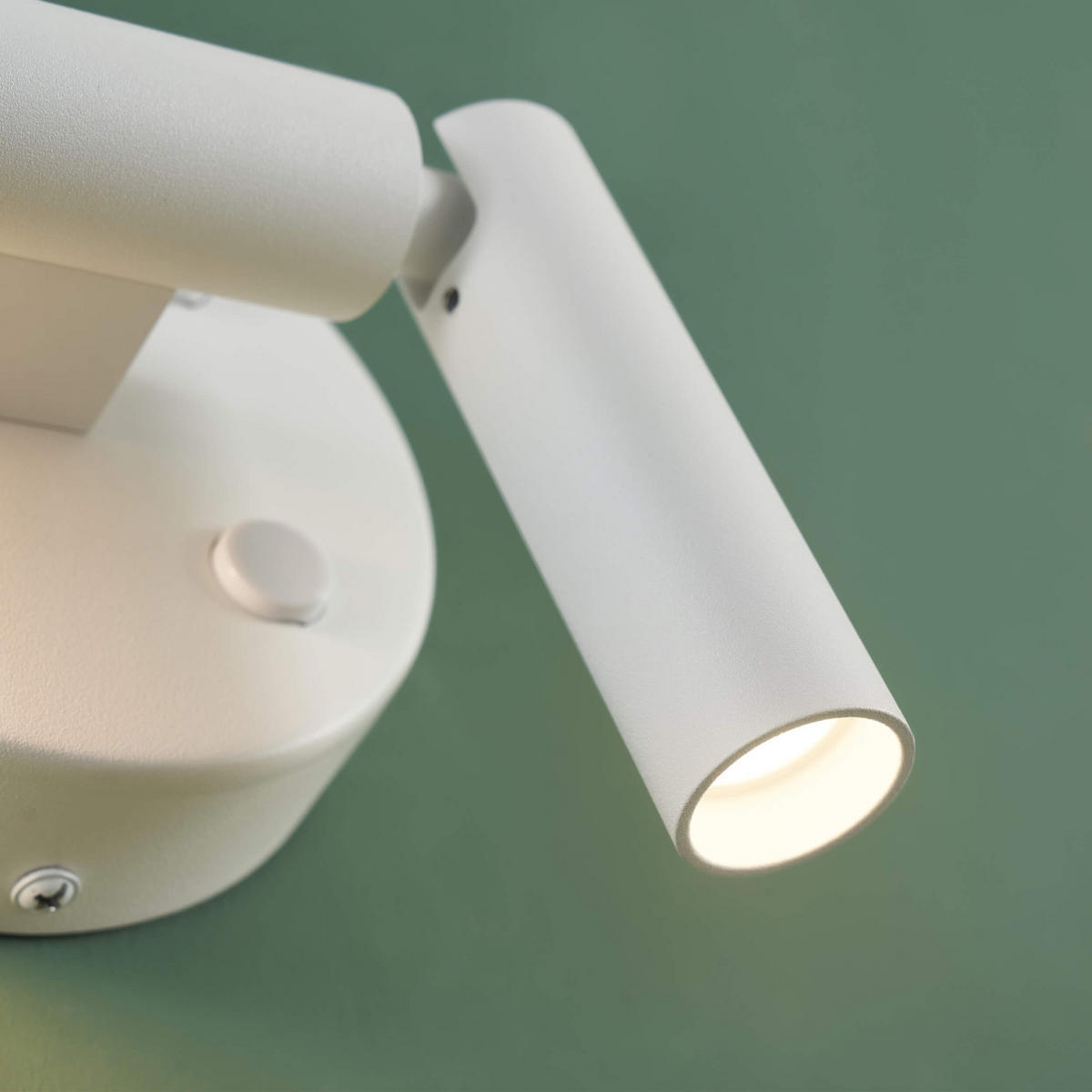 WANDLEUCHTE Noxea, Weiß, 53cm - Weiß, Metall (12/53/53cm) - KOSILUM