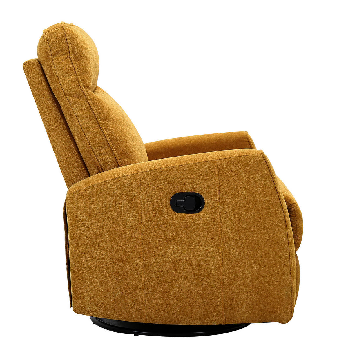 FERNSEHSESSEL - Gelb/Schwarz, Kunststoff/Textil (76/103/96cm) - home24