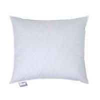 KOPFKISSEN 60/70 cm, Daunenkissen medium-weich - Weiß, Textil (60/70cm) - Homescapes