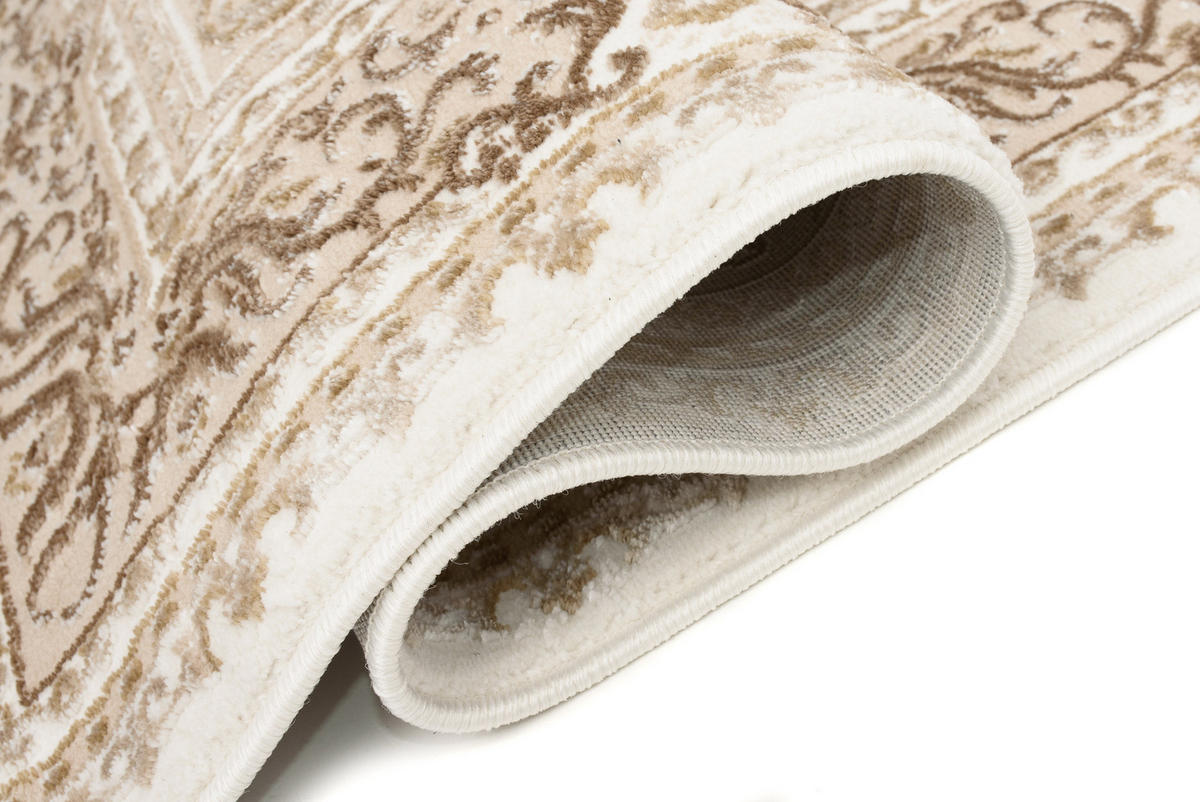 TEPPICH HERA Beige 140/200 cm - Beige, Textil (140/200cm) - Tapiso