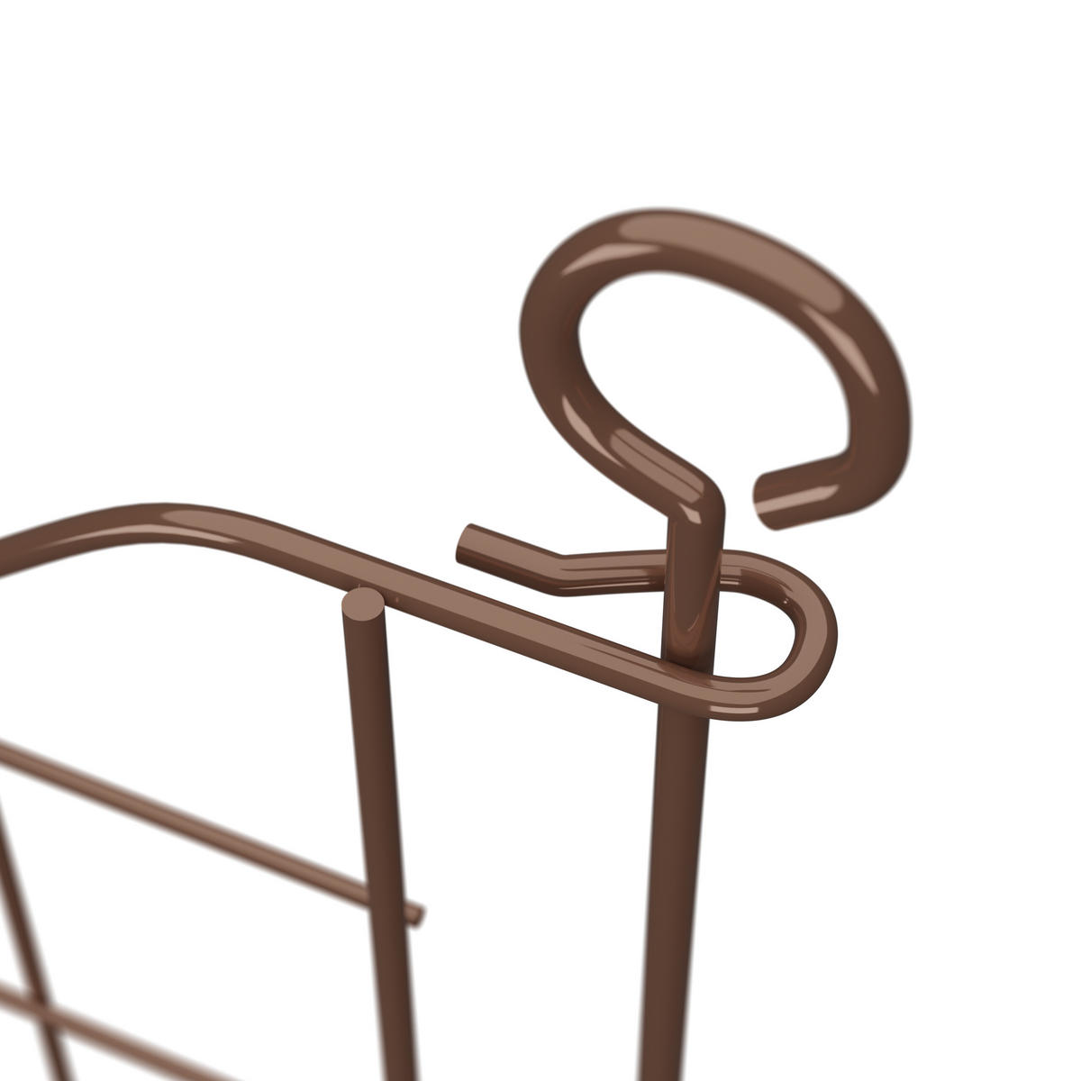 5xTEICHZAUN - Braun, Metall (365/66cm) - Relaxdays