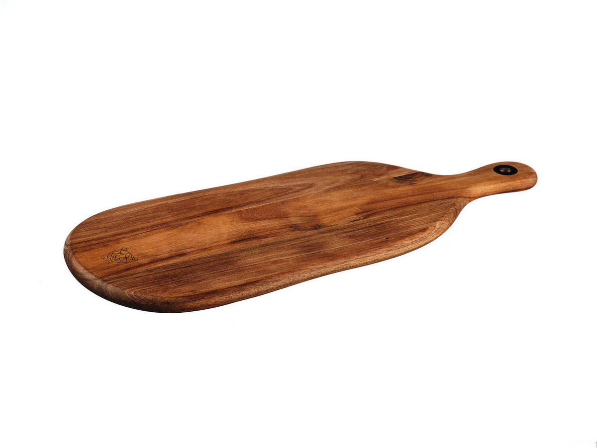 SCHNEIDEBRETT aus Akazienholz Freja - 48 x 19cm - Braun, Holz (19/48cm) - Björn