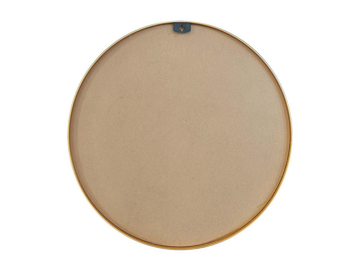 WANDSPIEGEL - 80 cm x 2.3 cm - Metall - Goldfarben - ELYRO - Goldfarben, Metall (80/80/2.3cm) - Vente-Unique