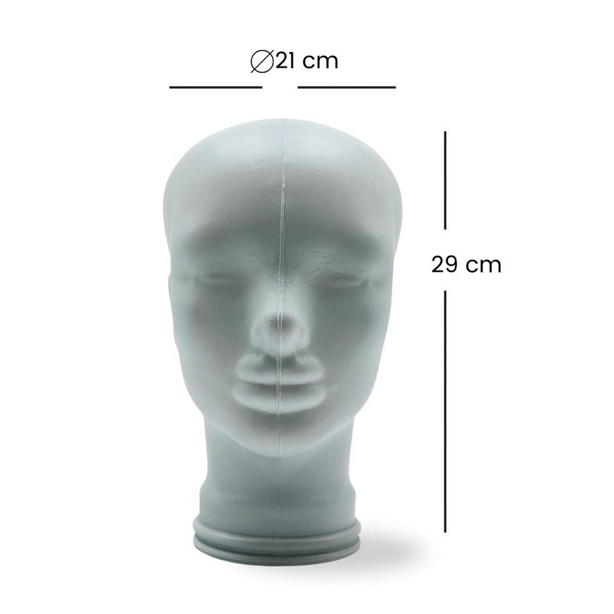 KOPFHÖRERSTÄNDER DYLAN Glas M02 weiss - Weiß, Glas (21/29/21cm) - DESIGN DELIGHTS