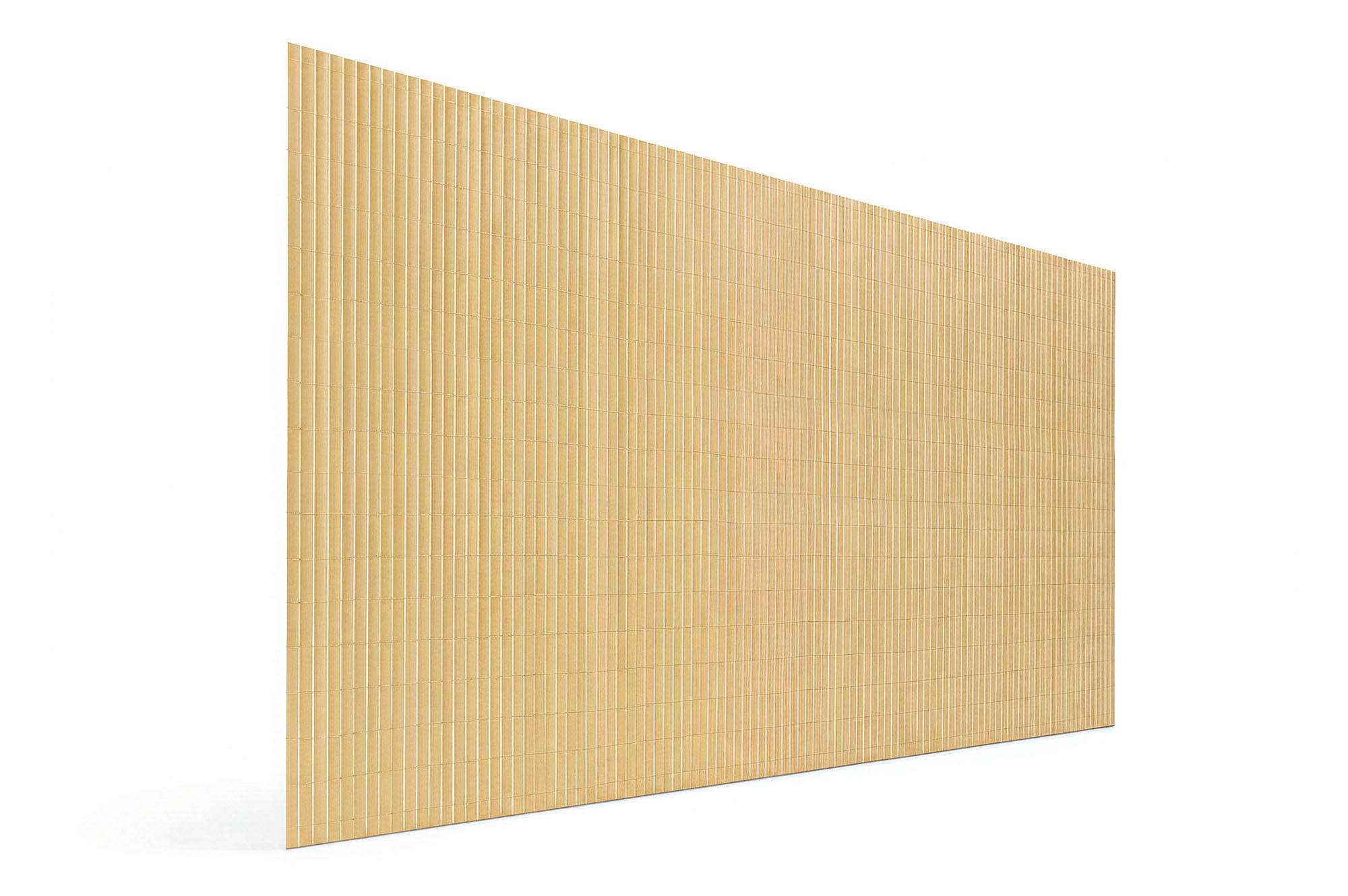 PVC Sichtschutzmatte VISO doppelseitig 8m x 1,8m Beige - Beige, Metall (800/180cm) - Casanoov