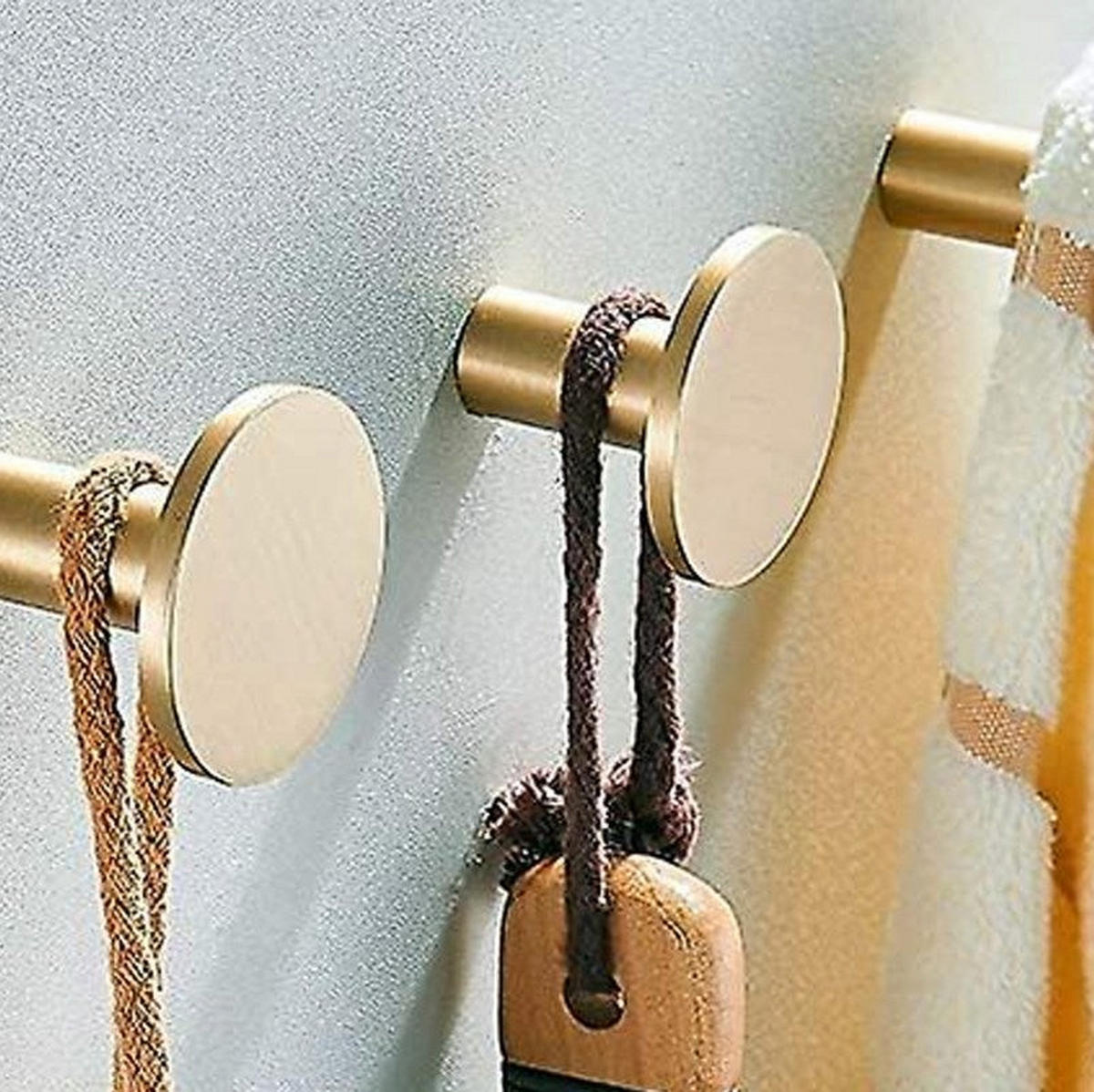 SCHRANKKNOPF Gold 4er-Set - Goldfarben, Metall (3.3/2/3.3cm)