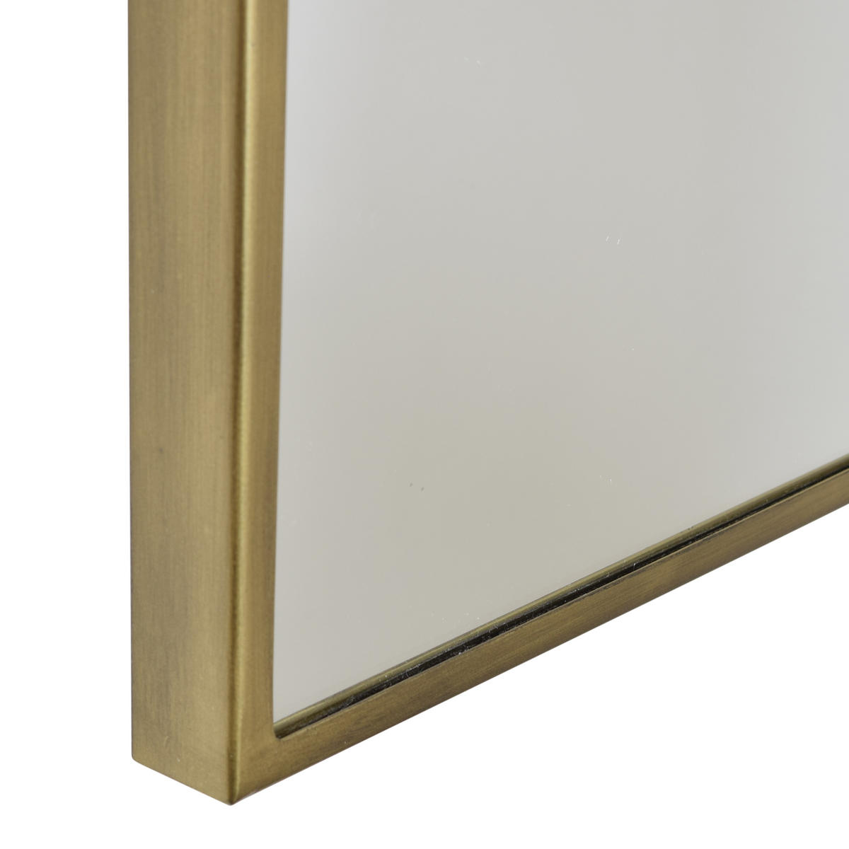 WANDSPIEGEL Rimo Messing - Messingfarben, Metall (40/120/4cm) - LOFT42