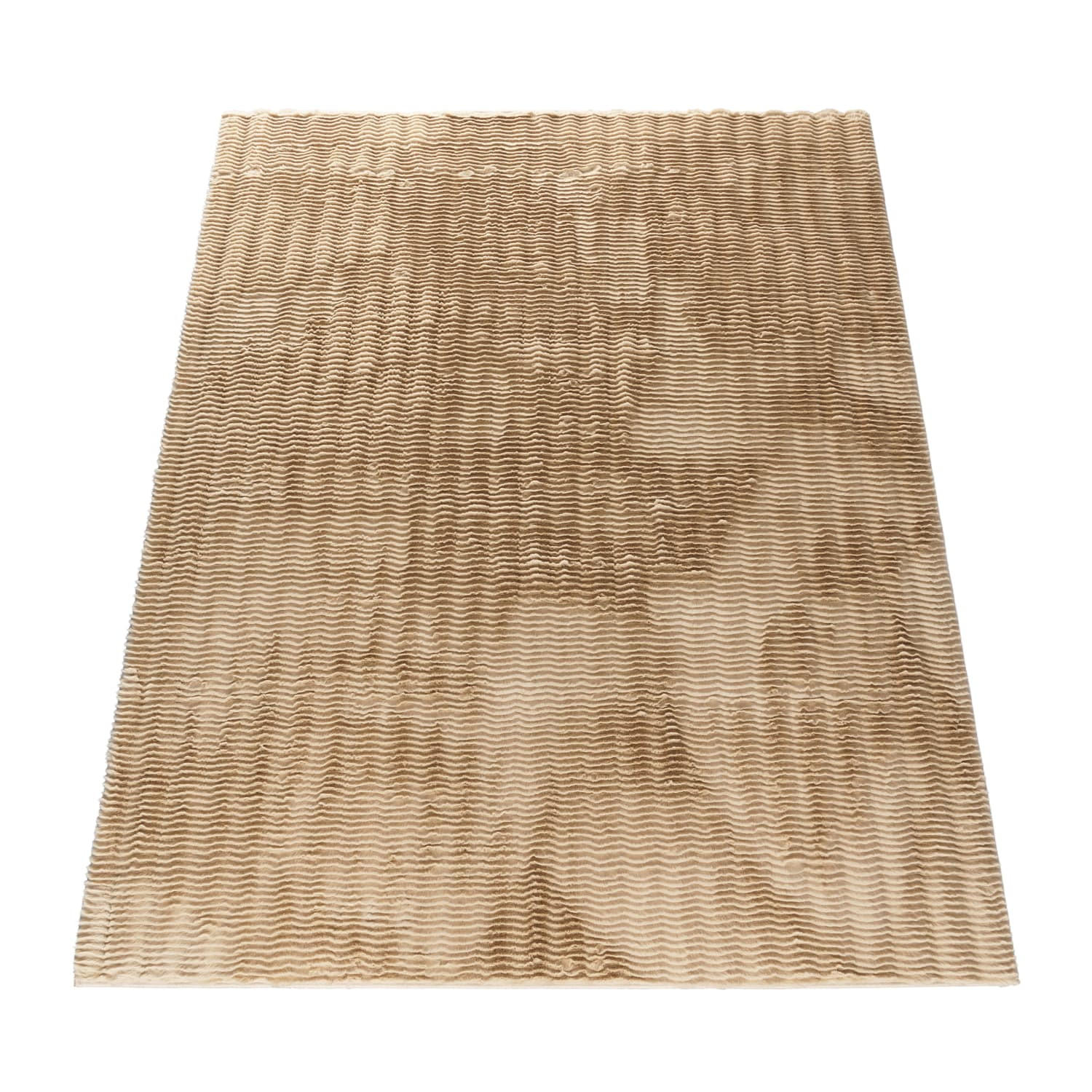 Kadima Design Hochflorteppich, Beige 60x100 cm