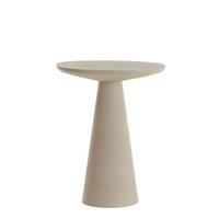 BEISTELLTISCH Abala Weiß 45/45/59 cm - Weiß, Metall (45/45/59cm) - Light & Living