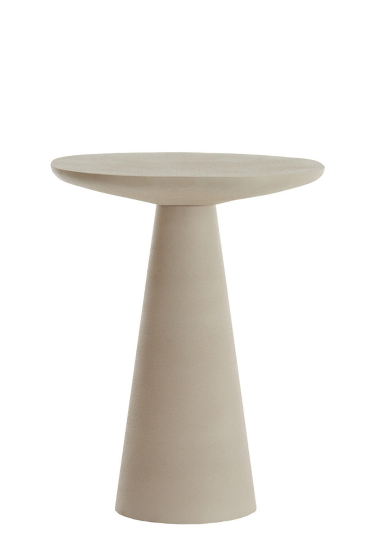 BEISTELLTISCH Abala Weiß 45/45/59 cm - Weiß, Metall (45/45/59cm) - Light & Living