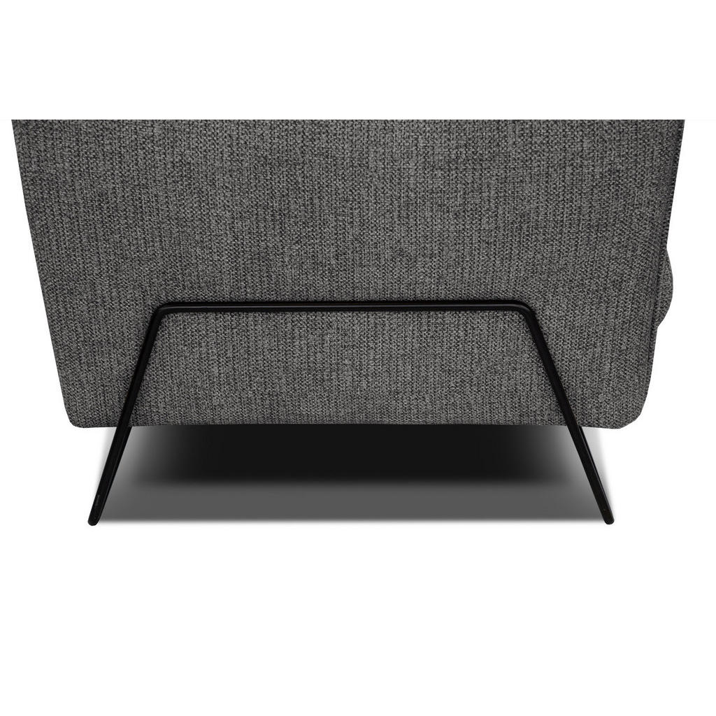Thumbnail - Courtois Laville Ecksofa, Anthrazit, Textil, L-Form, Ottomane rechts,L-Form, 269x158 cm, Wohnzimmer, Sofas & Couches, Wo...