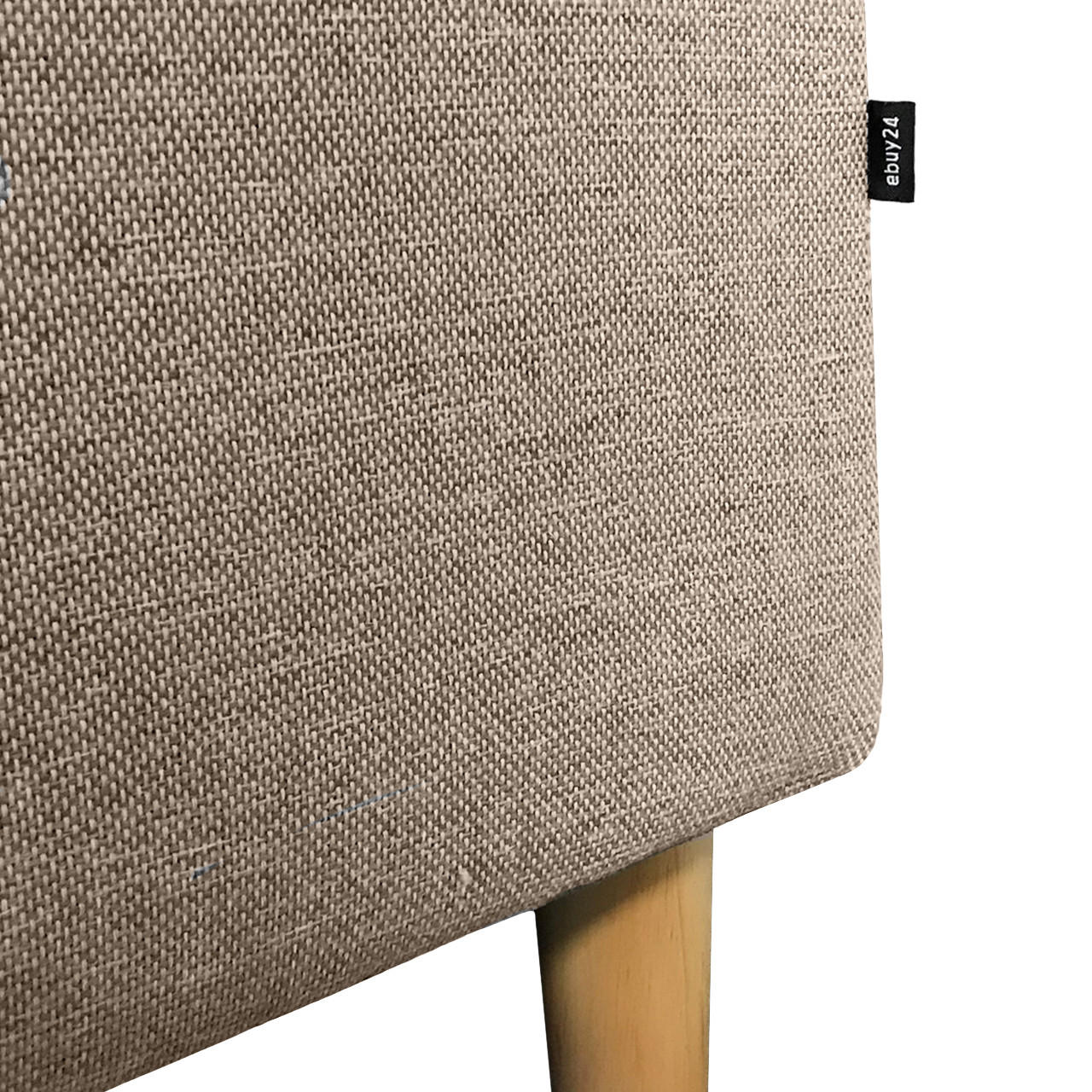 ECKSOFA Stoff hellbraun - Braun, Textil (219/151cm) - ebuy24