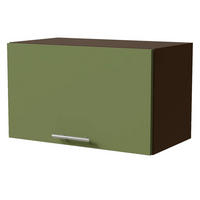 KLAPPHÄNGESCHRANK Brerra W4B/60 Lava / RAL 6025 farngrün Matt 60 / 32,5 / 36cm mit Blum Avenots Klappenbeschlag - Dunkelgrau/Grün, Holz/Holzwerkstoff (60/36/32.5cm) - Feldmann-Wohnen