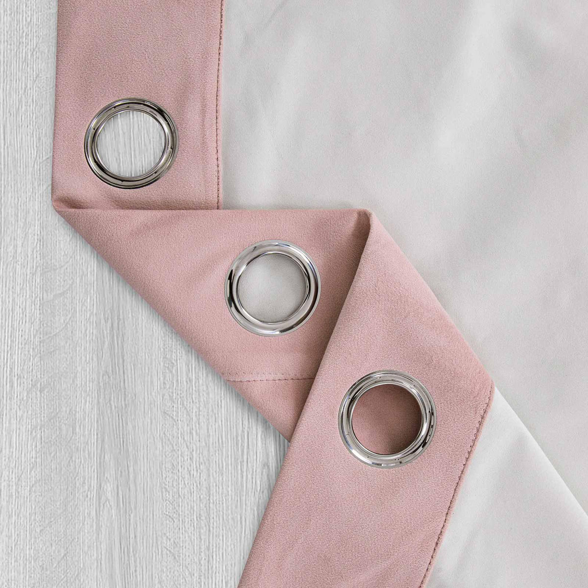 VERDUNKELUNGSVORHÄNGE Samt mit Thermo-Funktion, 167/182 cm - Rosa, Textil (167/182cm) - Homescapes