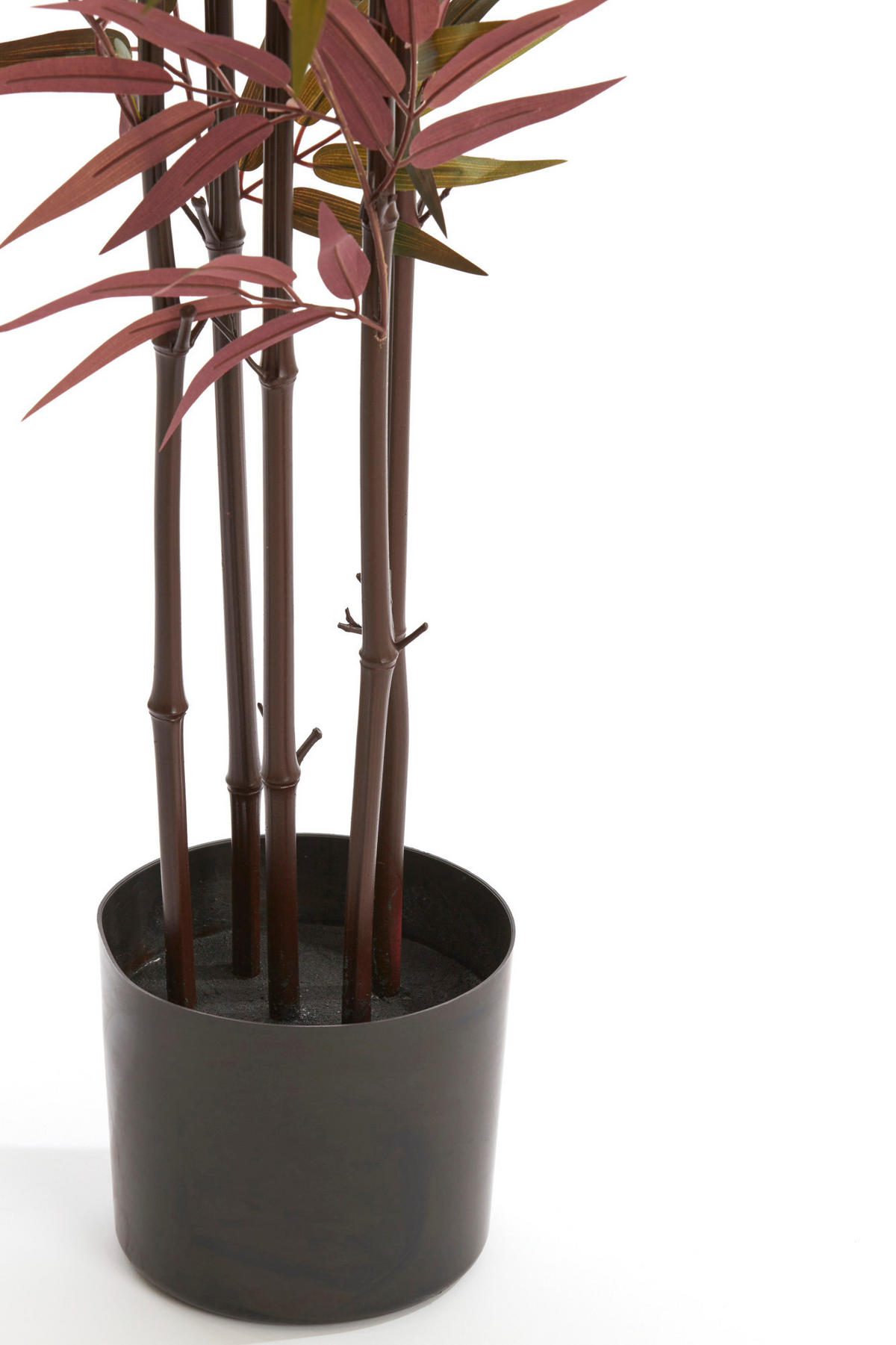 TOPF Bambus Grün 70/60/120 cm - Grün, Kunststoff (120cm) - Light & Living
