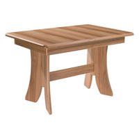 ESSTISCH ausziehbar Darya 120 x 80 x 75 Esszimmertisch Kernbuche lackiert - Naturfarben, Holz (120/80/75cm) - 58aufmkessel