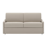SCHLAFSOFA - 3 Personen - Stoff - Beige - - Beige, Textil (170/99/223cm) - Vente-Unique