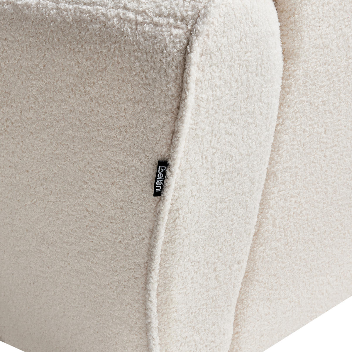 SESSEL Hellbeige Ellede - Beige, Textil (93/73/90cm) - Beliani