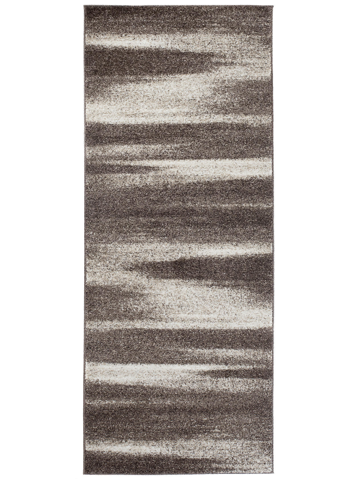 TEPPICHLÄUFER SARI hellbraun abstrakt 100/500 cm - Hellbraun, Textil (100/500cm) - Tapiso
