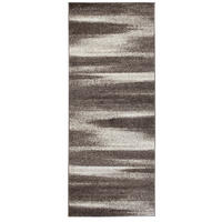 TEPPICHLÄUFER SARI hellbraun abstrakt 100/500 cm - Hellbraun, Textil (100/500cm) - Tapiso