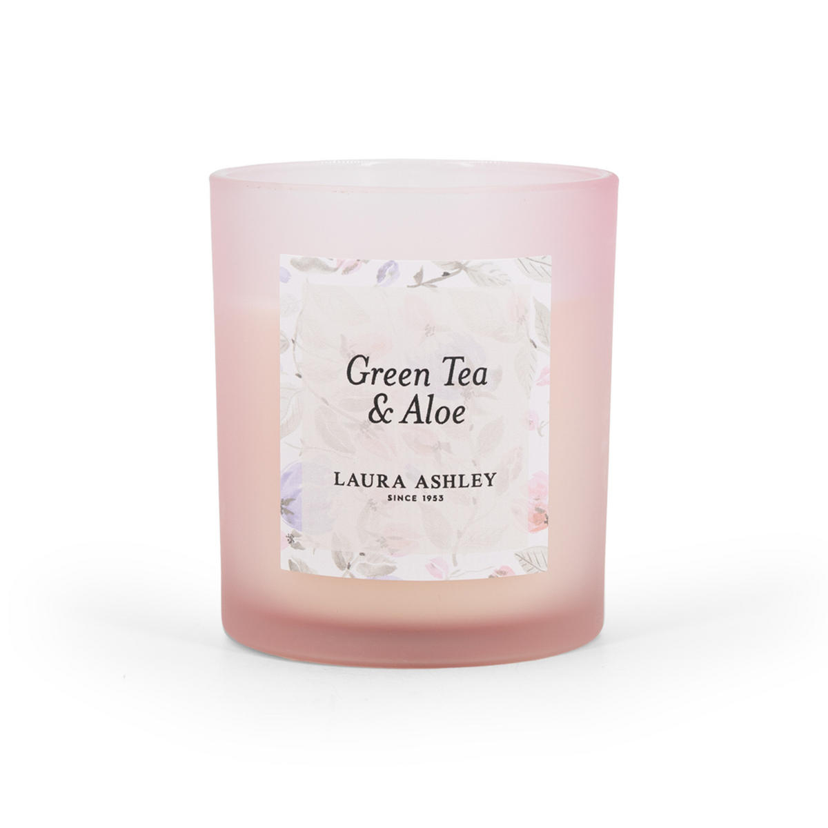 DUFTKERZEN Laura Ashley - Pink, Glas/Naturmaterialen (10cm)