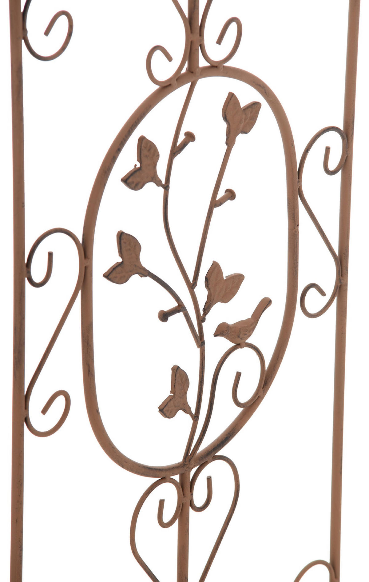 RANKGITTER Burk antik braun - Braun, Metall (35/122/7cm) - TPFGarden