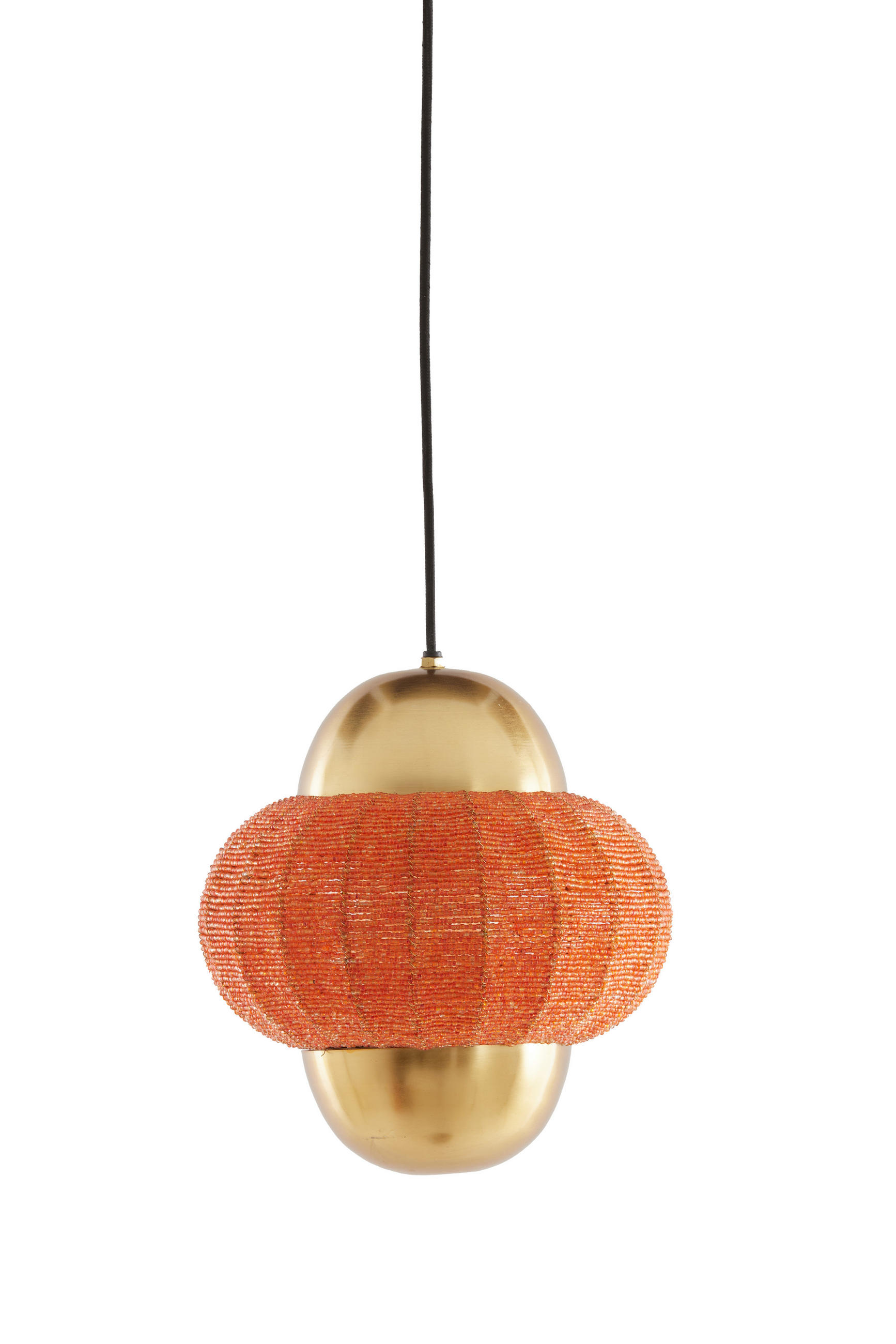 HÄNGELAMPE Cetara Orange Ø26/28 cm - Orange, Metall (26/26/28cm) - Light & Living