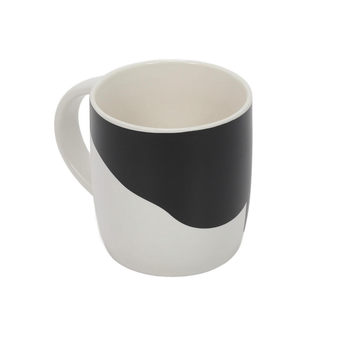TEEBECHER Porzellan Olme Schwarz 350 ml 9,2/8,5/8,5 cm - Schwarz, Keramik (0.35L) - Secret de Gourmet