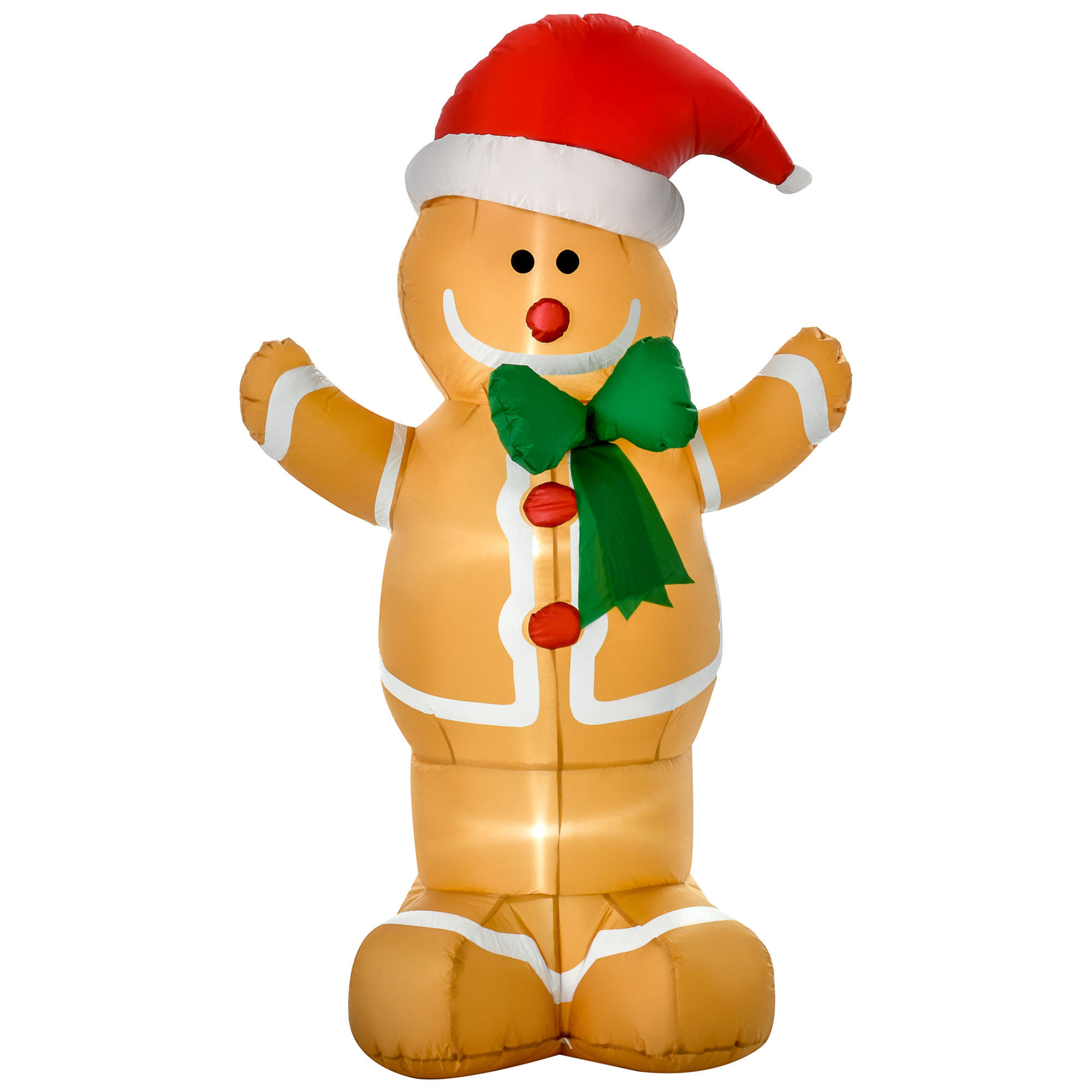 XXXLutz Weihnachts-Lebkuchenmann Gelb 70x183x110 cm